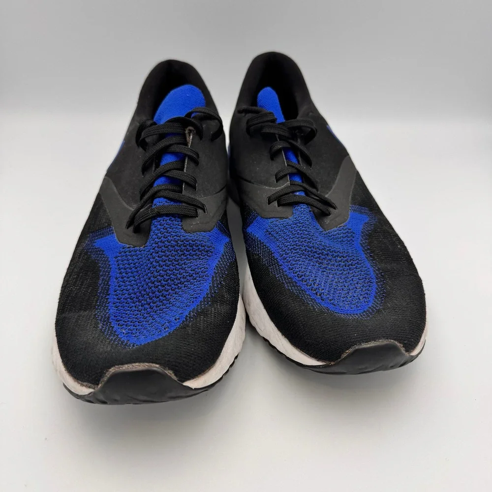 Nike Odyssey React Running Shoes Black Blue Men's 10 Athletic Sneakers - Picture 2 of 8